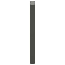 Pieds de table de bar en U 2 pièces Anthracite 50 x (90-91) cm Acier 535217535217