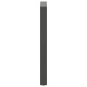 Pieds de table de bar en U 2 pièces Anthracite 50 x (90-91) cm Acier 535217535217
