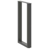 Pieds de table de bar en U 2 pièces Anthracite 40 x (90-91) cm Acier 535220535220