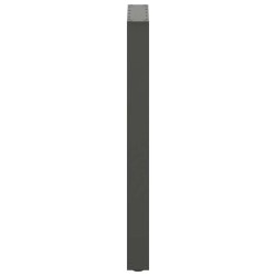 Pieds de table de bar en U 2 pièces Anthracite 40 x (90-91) cm Acier 535220535220