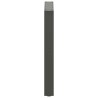 Pieds de table à manger en U 3 pièces Anthracite 70 x (72-73) cm Acier 535242535242