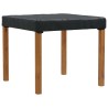 Housse de Table Uni Noir 102 x 102 x 15 cm tissu 535246535246