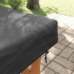 Housse de Table Uni Noir 182 x 92 x 15 cm tissu 535274535274