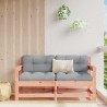Chaises de jardin avec coussins lot de 2 bois massif douglas 535277535277