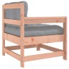 Chaises de jardin avec coussins lot de 2 bois massif douglas 535277535277
