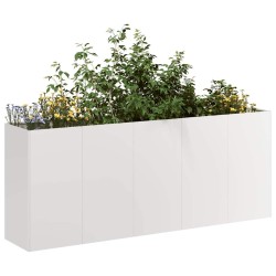Jardinière 200x40x80 cm acier inoxydable 535279535279