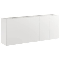 Jardinière 200x40x80 cm acier inoxydable 535279535279