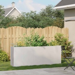 Jardinière 200x40x80 cm acier inoxydable 535279535279