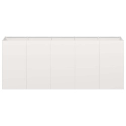 Jardinière 200x40x80 cm acier inoxydable 535279535279