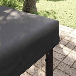 Housse de Table Uni Noir 122 x 72 x 15 cm tissu 535284535284