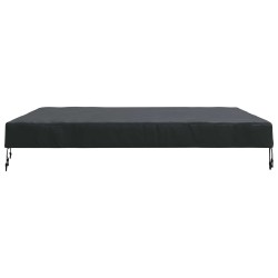 Housse de Table Uni Noir 142 x 142 x 15 cm tissu 535288535288