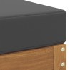 Pouf d'Extérieur Bois d'Acacia Massif Naturel 535291535291