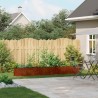 Jardinière rouillé 360x40x40 cm acier inoxydable 535298535298