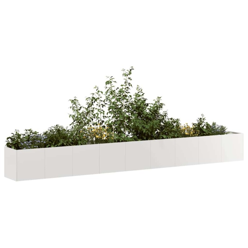 Jardinière 360x40x40 cm acier inoxydable 535300535300