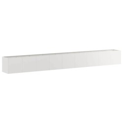 Jardinière 360x40x40 cm acier inoxydable 535300535300