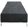 Housse de meubles d'extérieur Noir 203 x 81 x 63 cm 535304535304