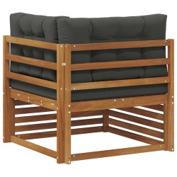 Canapé d'angle extérieur Bois d'Acacia Massif Naturel 535316535316