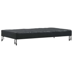 Housse de Table Uni Noir 152 x 92 x 15 cm tissu 535322535322