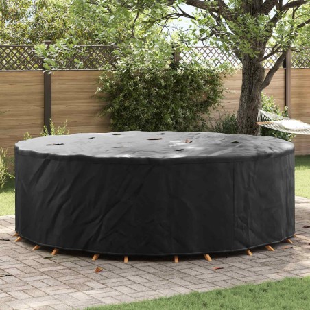 Housse pour meubles Noir 279 x 279 x 71 cm Tissu Oxford 600D 535329535329