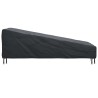 Housse de meubles d'extérieur Noir 203 x 81 x 63 cm 535336535336