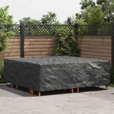 Housse pour meubles Uni Noir 235 x 235 x 70 cm 600D 535347535347
