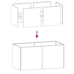 Jardinière vert olive 80x40x40 cm acier laminé à froid 535356535356