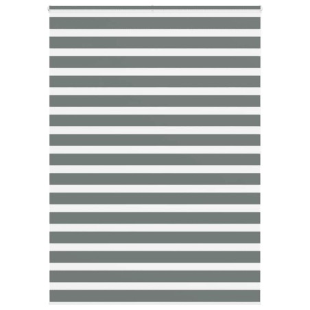 Store zèbre gris foncé largeur du tissu 160,9 cm polyester 535360535360