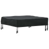 Housse de Table Uni Noir 72 x 72 x 15 cm tissu 535374535374