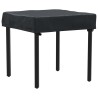 Housse de Table Uni Noir 82 x 82 x 15 cm tissu 535375535375