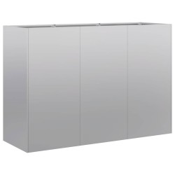 Jardinière 120x40x80 cm acier galvanisé 535378535378