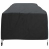 Housse de Transat Uni Noir 74 x 210 x 40 cm tissu 535392535392