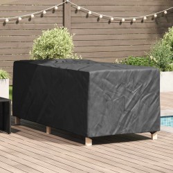 Housse de Transat Uni Noir 205 x 100 x 70 cm tissu 535423535423