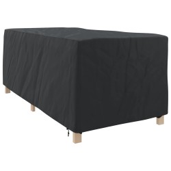 Housse de Transat Uni Noir 205 x 100 x 70 cm tissu 535423535423