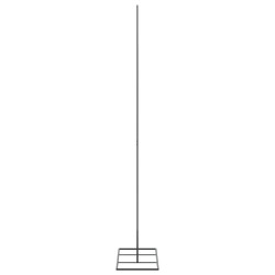 Arbre de Noël en métal pour décoration noir 150 cm 535438535438
