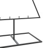 Arbre de Noël en métal pour décoration noir 150 cm 535438535438