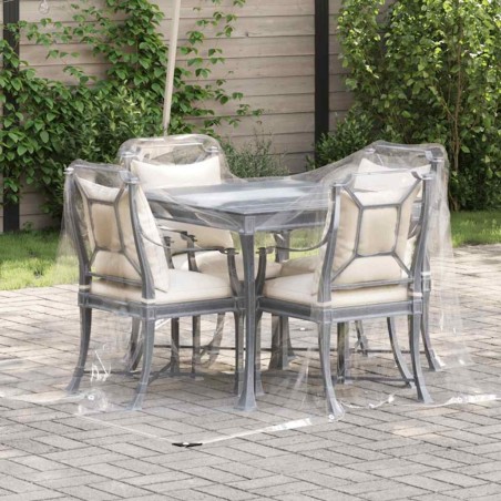 Bâche transparente avec œillets 2x3 m PVC 535440535440