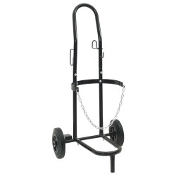 Chariot à main Noir et Rouge 49 x 49 x 101 cm Acier 535442535442
