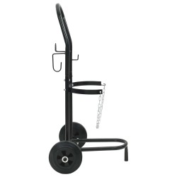 Chariot à main Noir et Rouge 49 x 49 x 101 cm Acier 535442535442