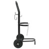 Chariot à main Noir et Rouge 49 x 49 x 101 cm Acier 535442535442