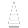 Arbre de Noël en métal pour décoration noir 180 cm 535446535446