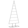 Arbre de Noël en métal pour décoration noir 180 cm 535446535446