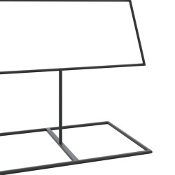 Arbre de Noël en métal pour décoration noir 180 cm 535446535446