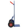 Chariot à main extensible Bleu et Rouge 49,5 x 53 x 114 cm 535447535447