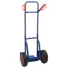 Chariot à main extensible Bleu et Rouge 49,5 x 53 x 114 cm 535447535447