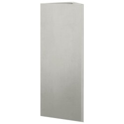 Jardinière triangulaire 30x26x75 cm acier inoxydable 535450535450
