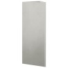 Jardinière triangulaire 30x26x75 cm acier inoxydable 535450535450