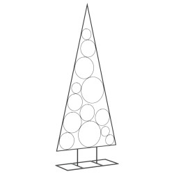 Arbre de Noël en métal pour décoration noir 150 cm 535452535452