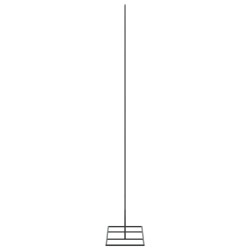 Arbre de Noël en métal pour décoration noir 150 cm 535456535456
