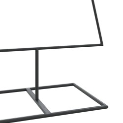 Arbre de Noël en métal pour décoration noir 150 cm 535456535456