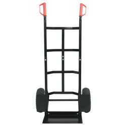 Chariot à main extensible Noir et Rouge 57 x 46 x 113 cm Acier 535457535457